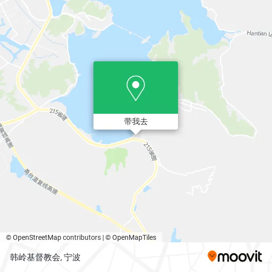 韩岭基督教会地图