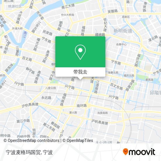宁波麦格玛国贸地图