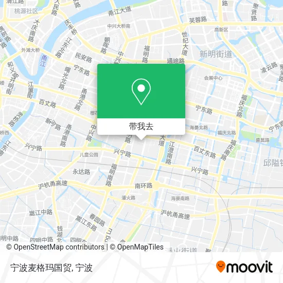 宁波麦格玛国贸地图