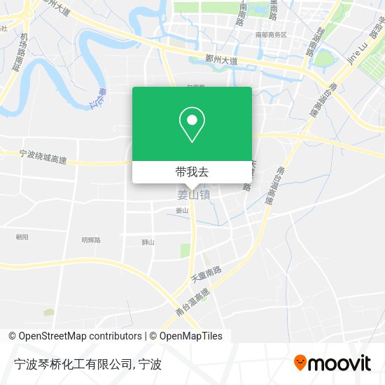 宁波琴桥化工有限公司地图