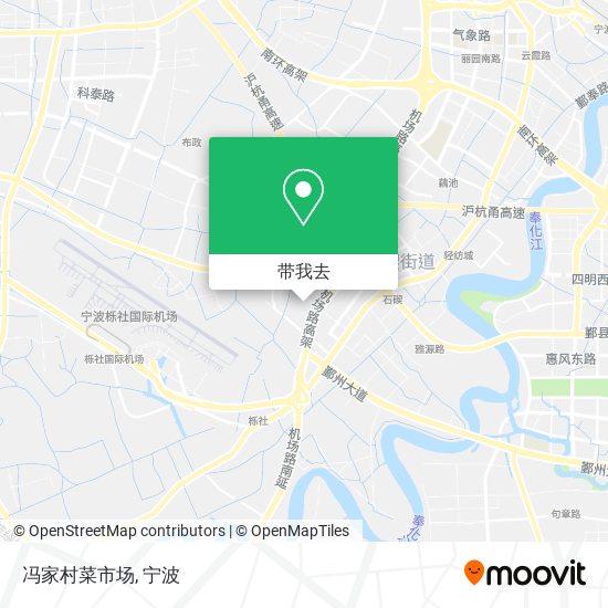 冯家村菜市场地图