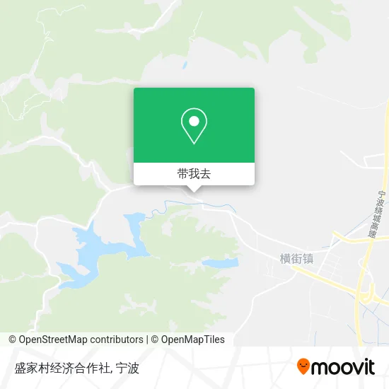 盛家村经济合作社地图