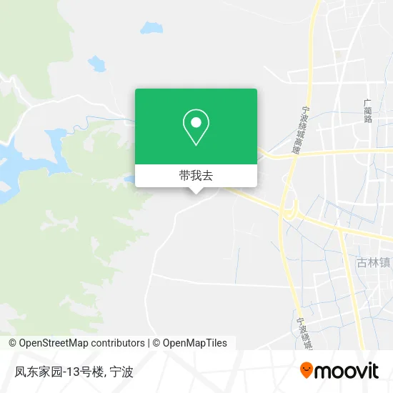 凤东家园-13号楼地图