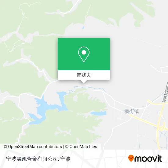 宁波鑫凯合金有限公司地图