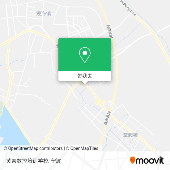 黄泰数控培训学校地图