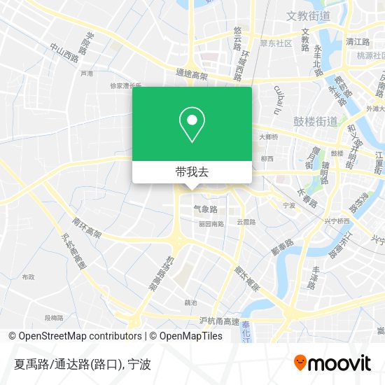 夏禹路/通达路(路口)地图