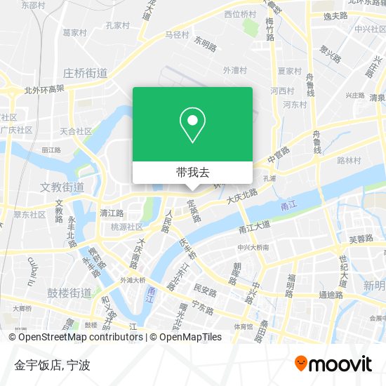 金宇饭店地图