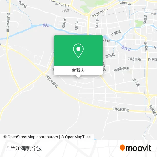 金兰江酒家地图