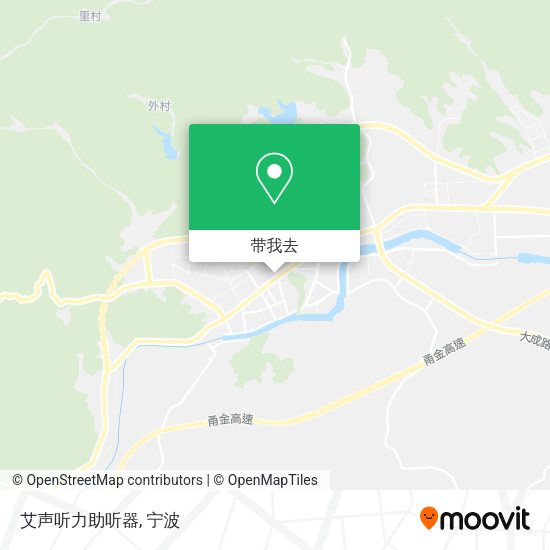 艾声听力助听器地图