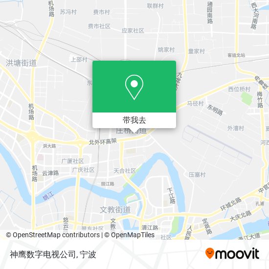 神鹰数字电视公司地图