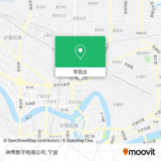神鹰数字电视公司地图