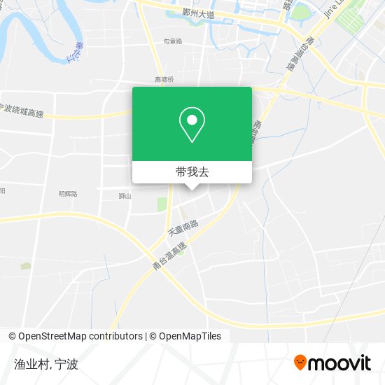 渔业村地图