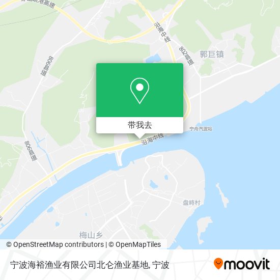 宁波海裕渔业有限公司北仑渔业基地地图