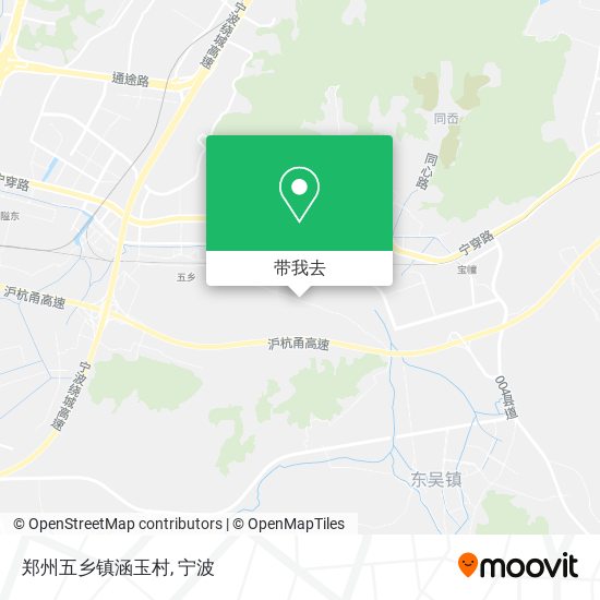 郑州五乡镇涵玉村地图
