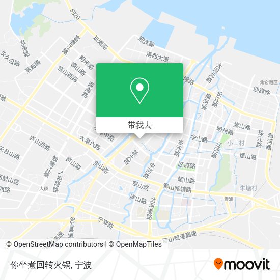 你坐煮回转火锅地图