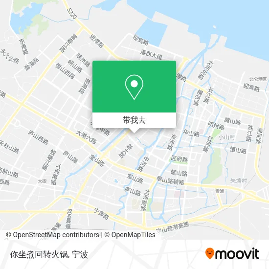 你坐煮回转火锅地图