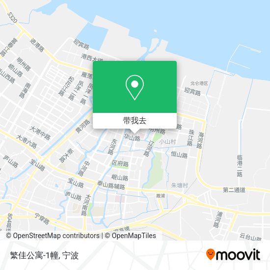 繁佳公寓-1幢地图