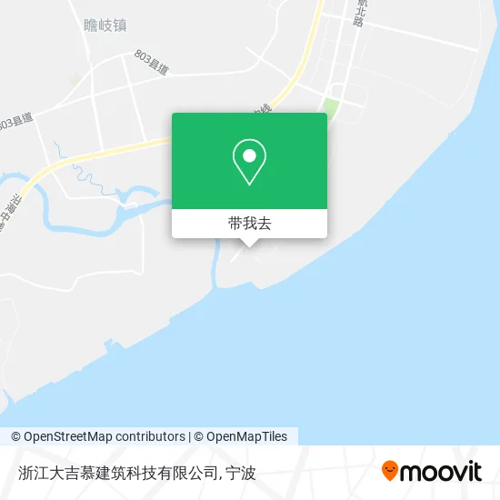 浙江大吉慕建筑科技有限公司地图