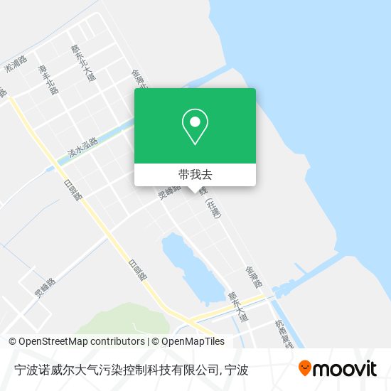 宁波诺威尔大气污染控制科技有限公司地图