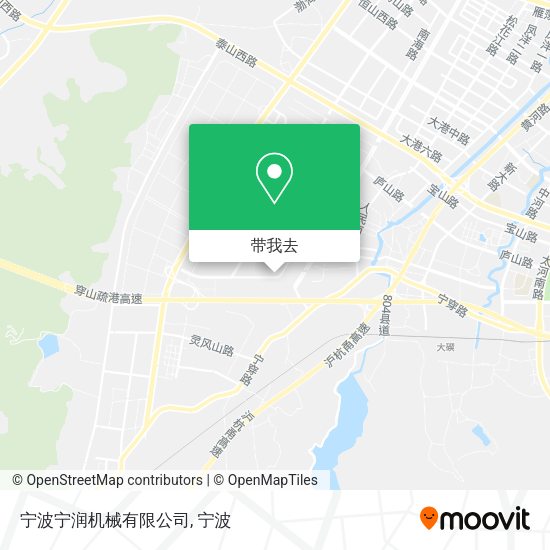 宁波宁润机械有限公司地图