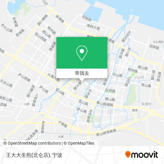 王大大生煎(北仑店)地图