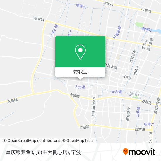 重庆酸菜鱼专卖(王大良心店)地图