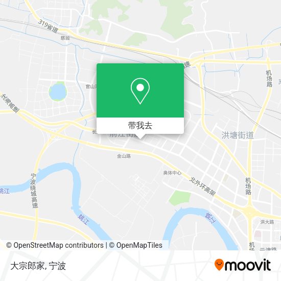 大宗郎家地图
