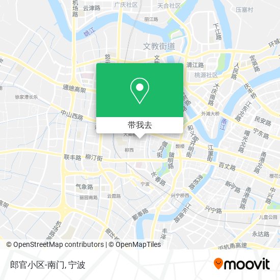 郎官小区-南门地图
