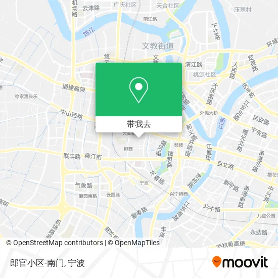 郎官小区-南门地图