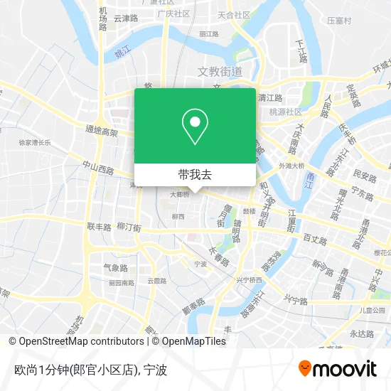 欧尚1分钟(郎官小区店)地图