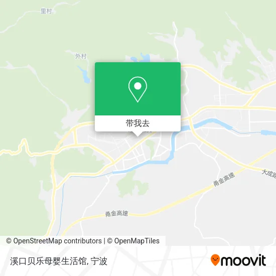 溪口贝乐母婴生活馆地图