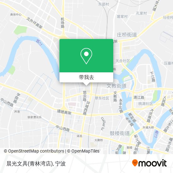 晨光文具(青林湾店)地图