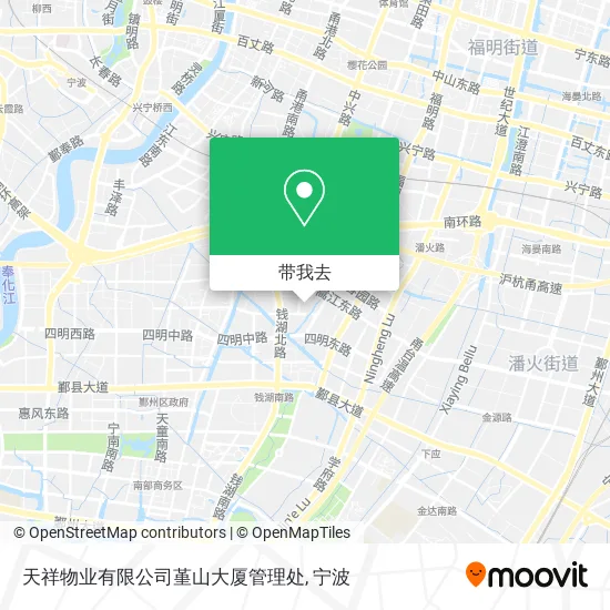 天祥物业有限公司堇山大厦管理处地图