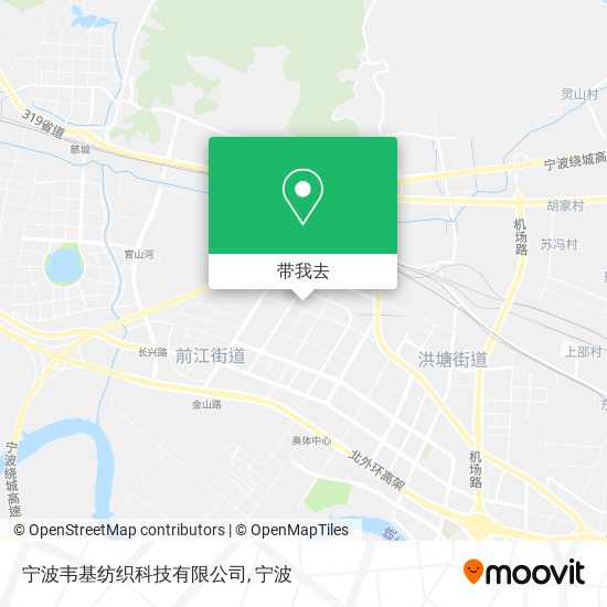 宁波韦基纺织科技有限公司地图