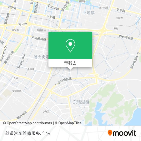 驾道汽车维修服务地图
