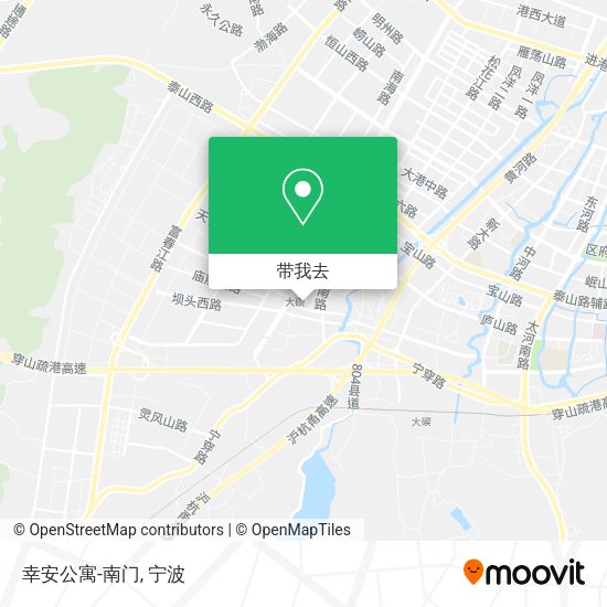 幸安公寓-南门地图