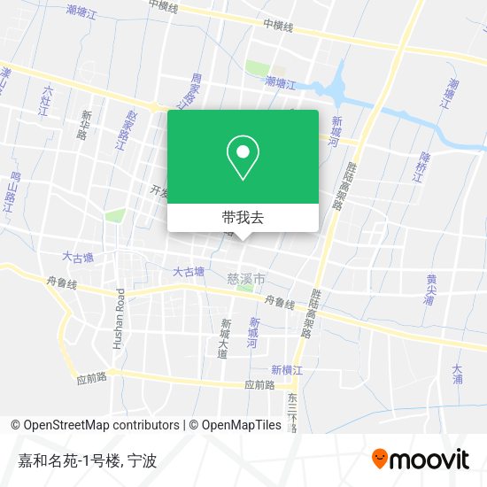 嘉和名苑-1号楼地图