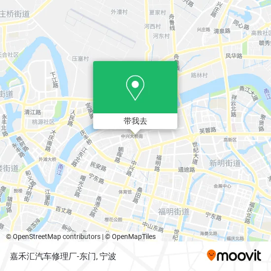 嘉禾汇汽车修理厂-东门地图