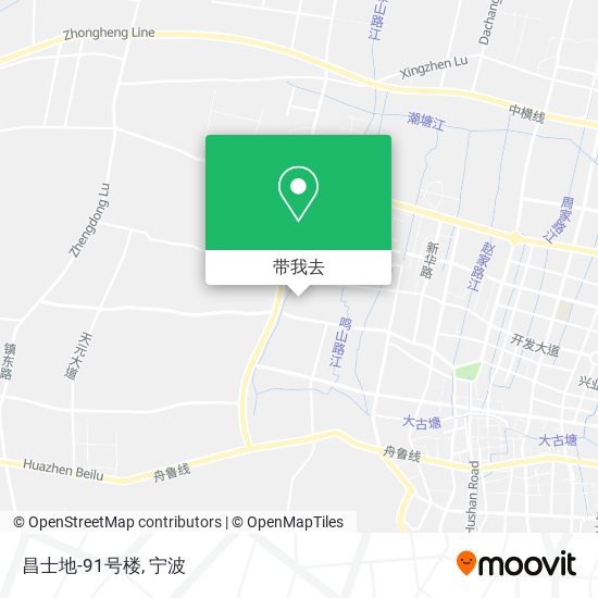 昌士地-91号楼地图