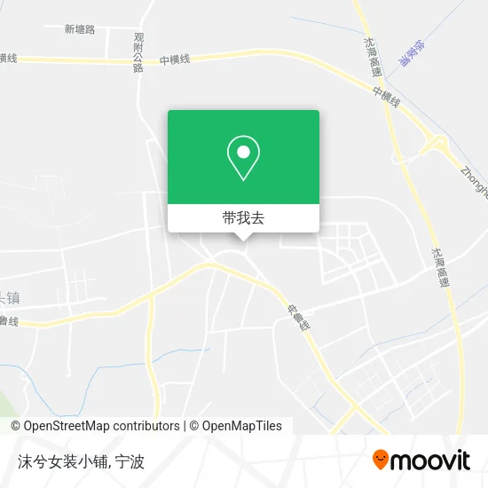 沫兮女装小铺地图