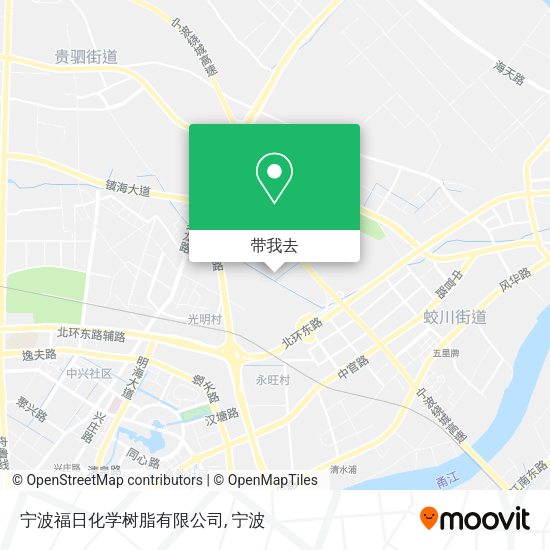 宁波福日化学树脂有限公司地图