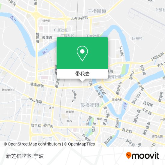 新芝棋牌室地图