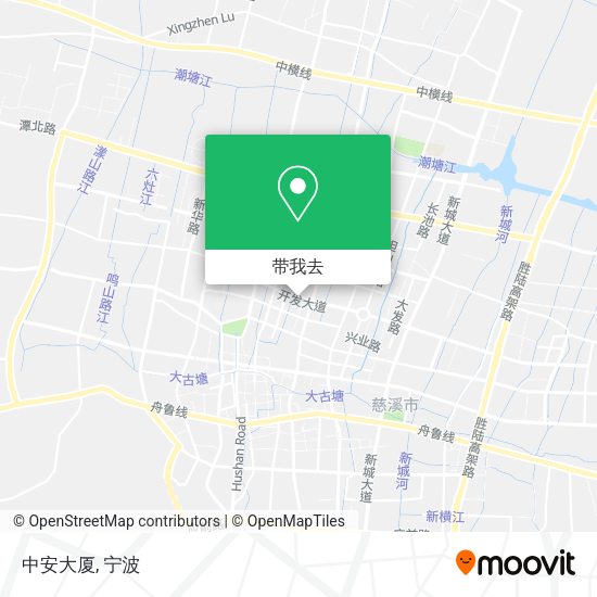 中安大厦地图