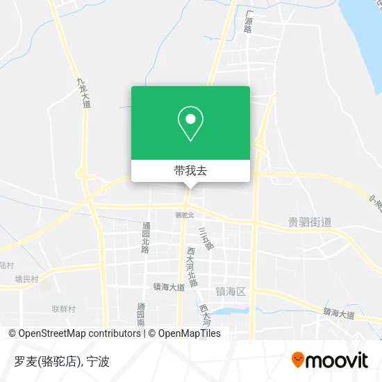 罗麦(骆驼店)地图