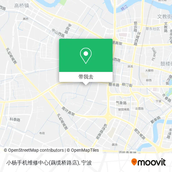 小杨手机维修中心(藕缆桥路店)地图