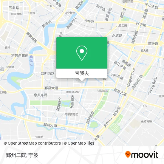 鄞州二院地图