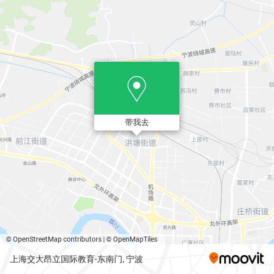 上海交大昂立国际教育-东南门地图