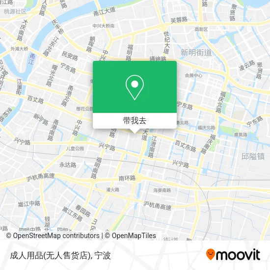 成人用品(无人售货店)地图