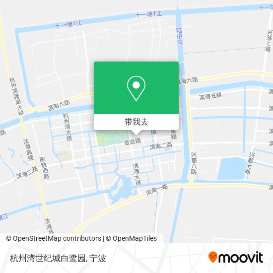 杭州湾世纪城白鹭园地图