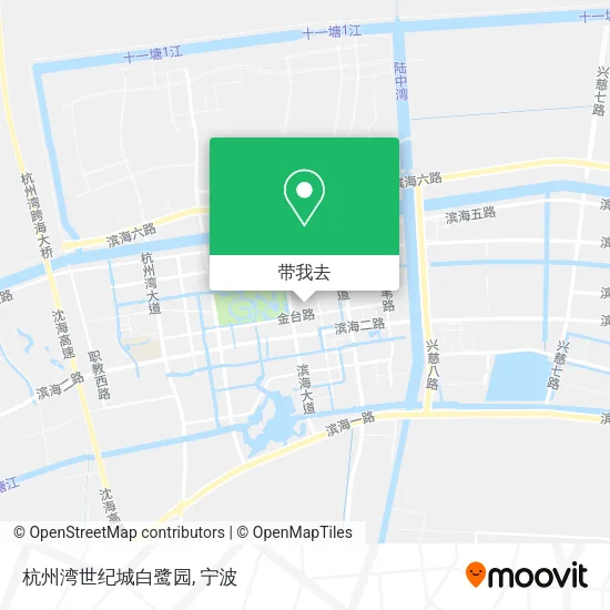 杭州湾世纪城白鹭园地图
